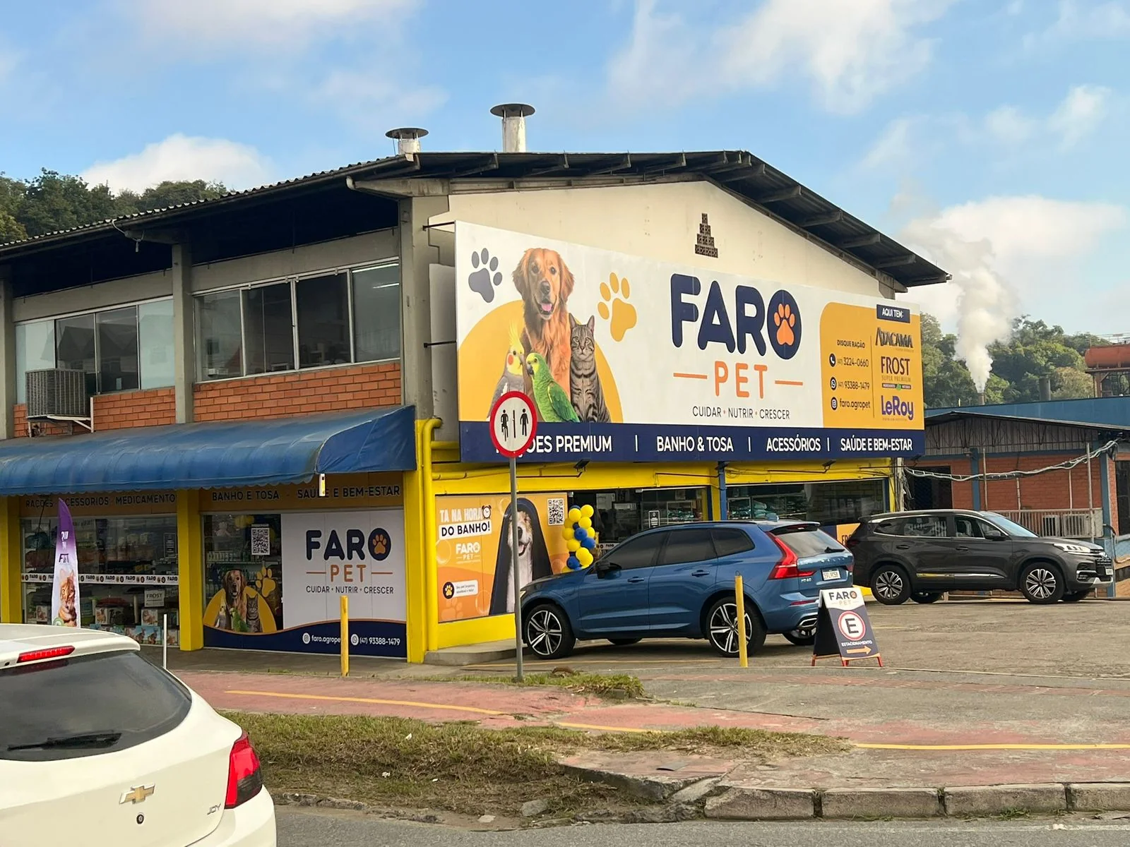 FARO PET vista da Rua Engenheiro Udo Deeke em Blumenau